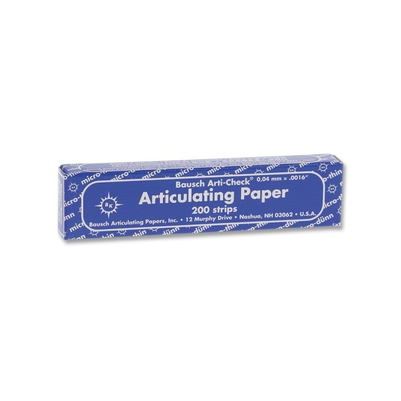 Papier à articuler Arti-Check Bleu