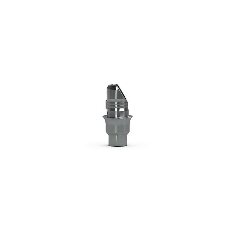 Hybrid Abutment Base, 2mm Collar Height