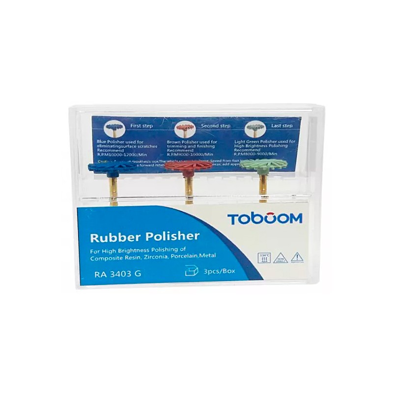 Roue cyclone en caoutchouc