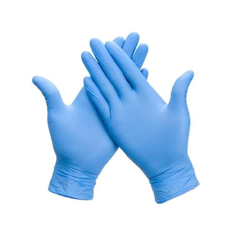 Gant nitrile bleu